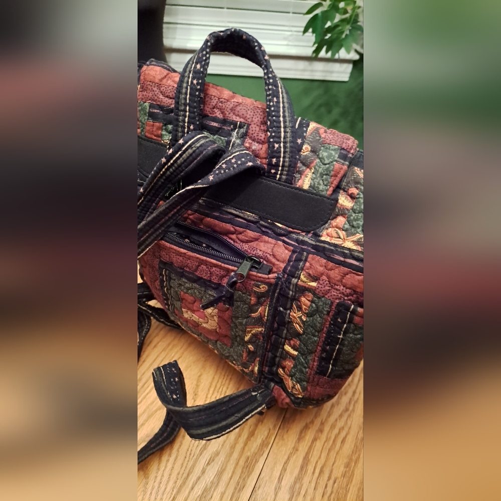 Donna Sharp quilted backpack
